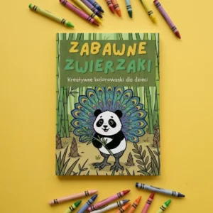 Zeszyt kolorowanek „A co, gdyby...” Zabawne zwierzaki cz. 1